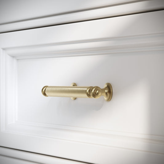 Aston Brushed Gold Cabinet Pull Handle 150mm