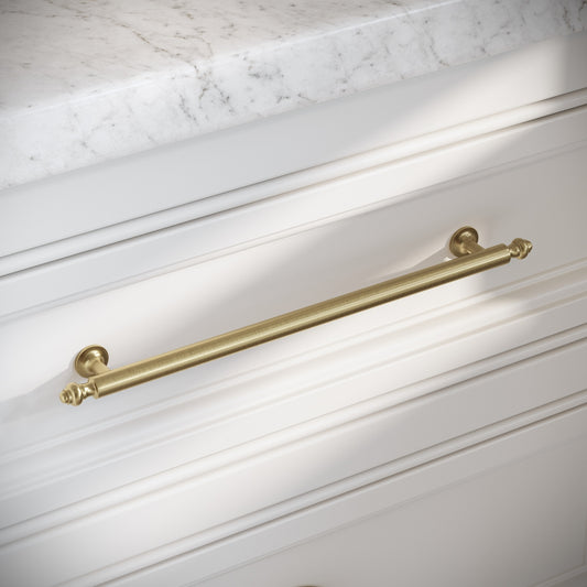 Aston Brushed Gold Cabinet Pull Handle 280mm