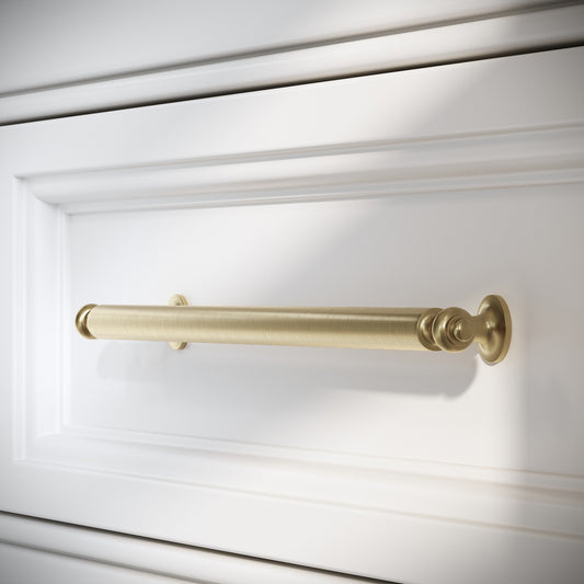 Aston Brushed Gold Cabinet Pull Handle 280mm