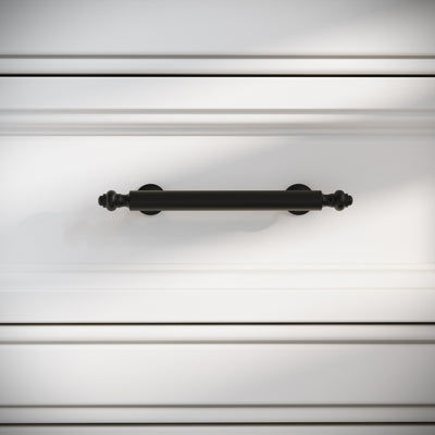 Aston Matte Black Cabinet Pull Handle 150mm