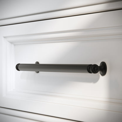 Aston Matte Black Cabinet Pull Handle 280mm