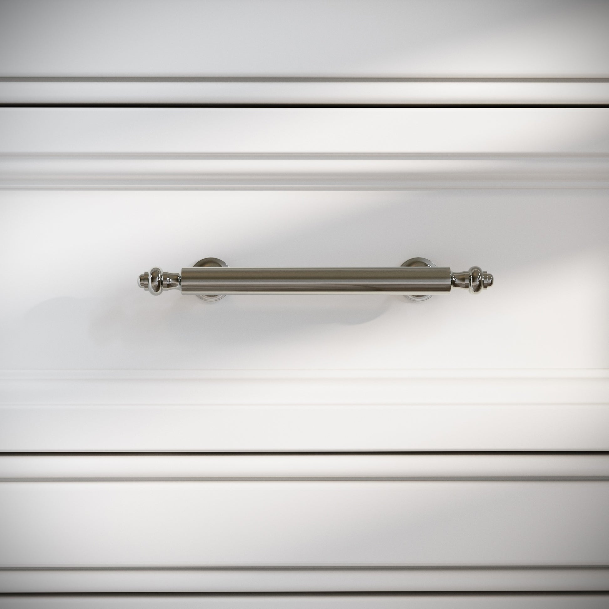 Aston Polished Nickel Cabinet Pull Handle 150mm