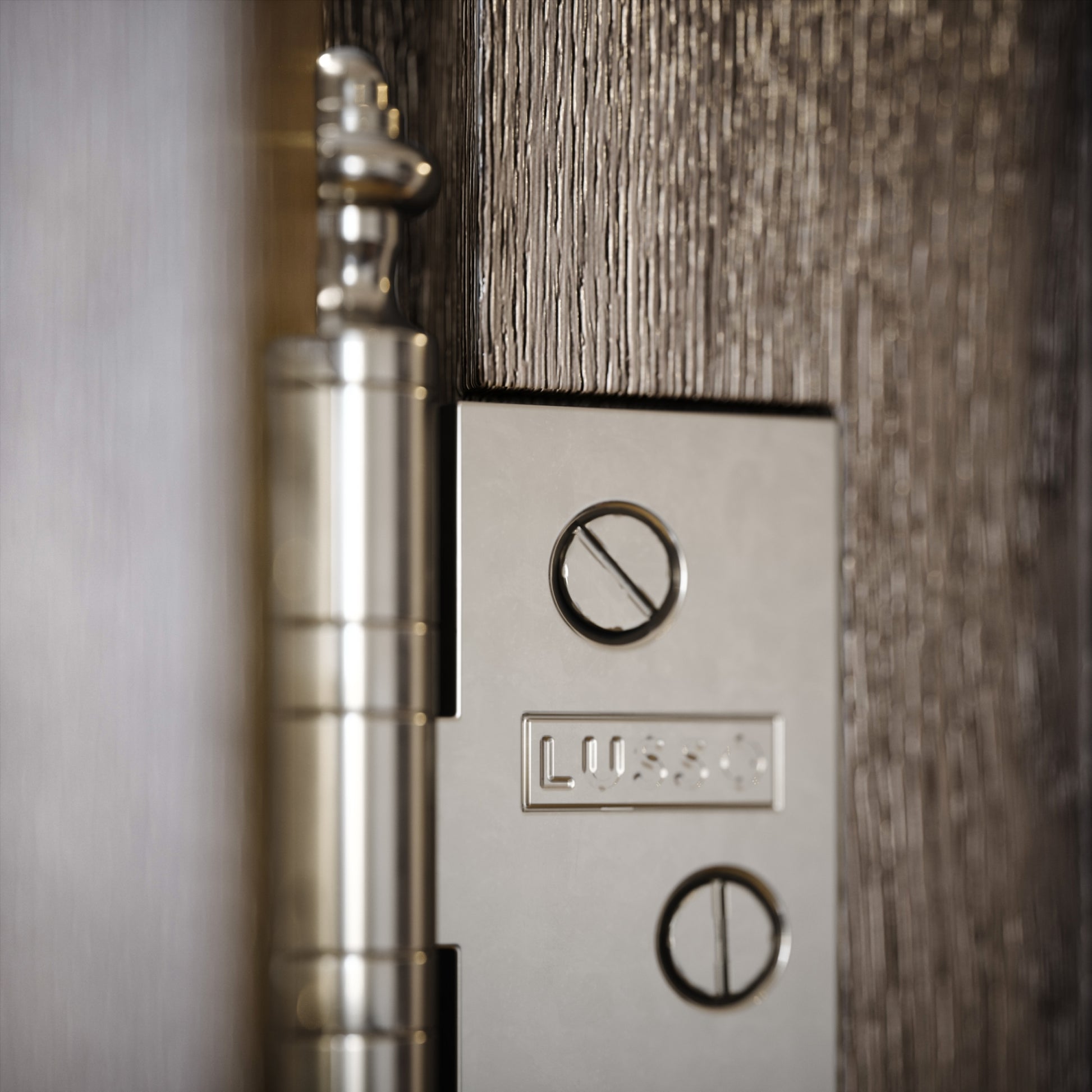 Aston Polished Nickel Hinges