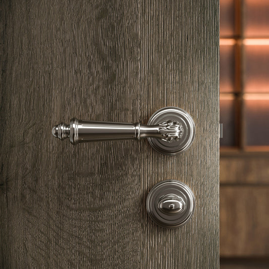 Aston Polished Nickel WC Thumbturn with Latch