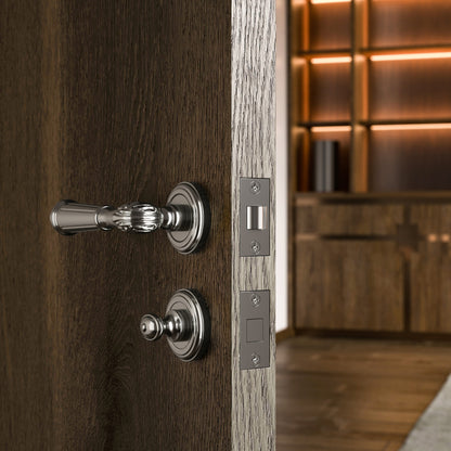 Aston Polished Nickel WC Thumbturn with Latch
