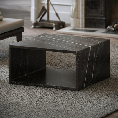 Azzurra Pietra Grey Marble Coffee Table 800mm