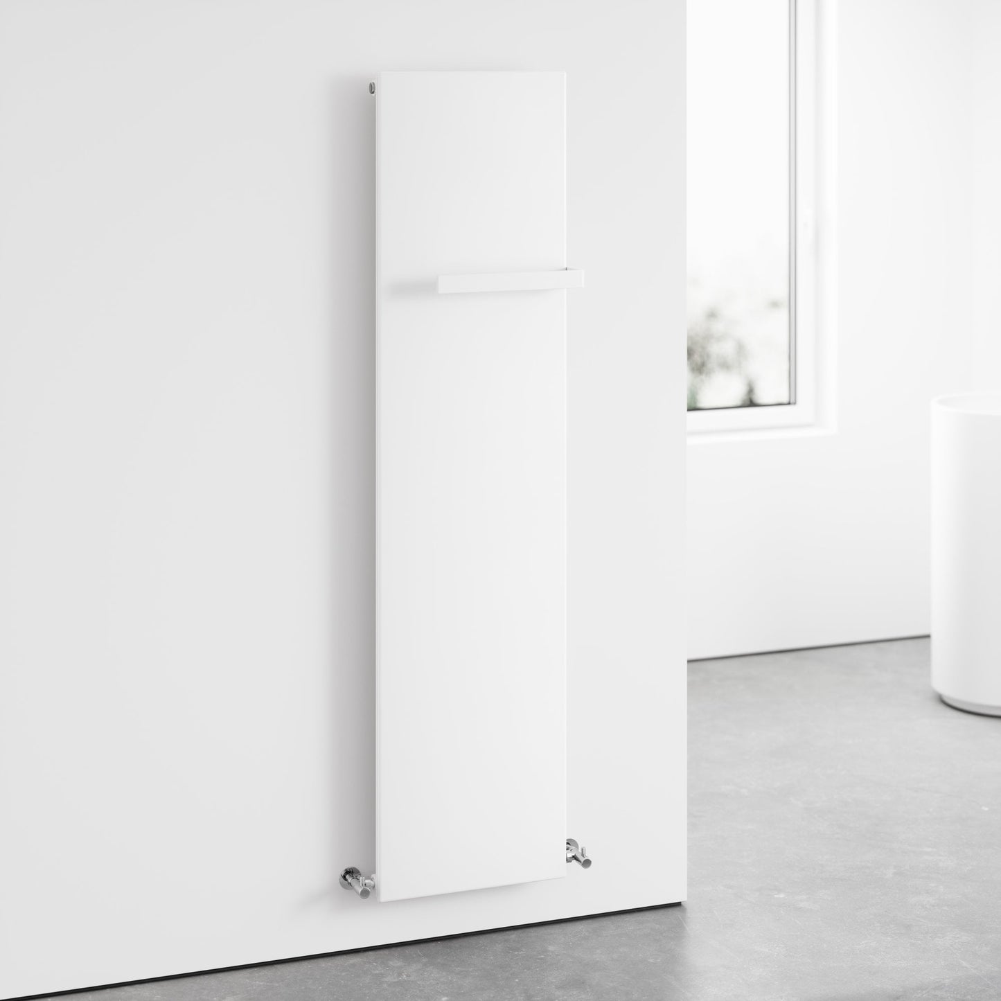 Bagno Matte White Designer Radiator
