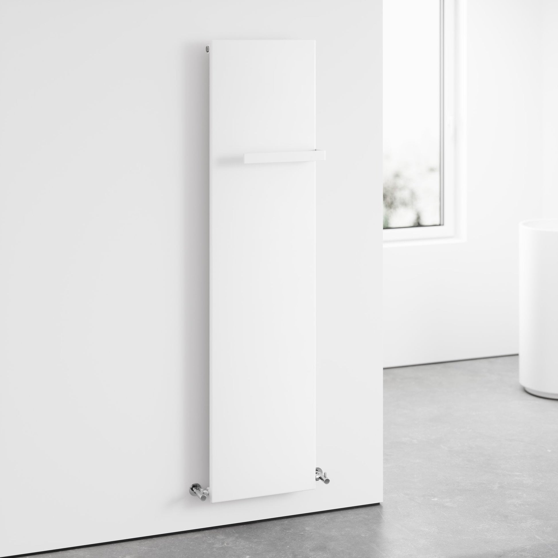 Bagno Matte White Designer Radiator