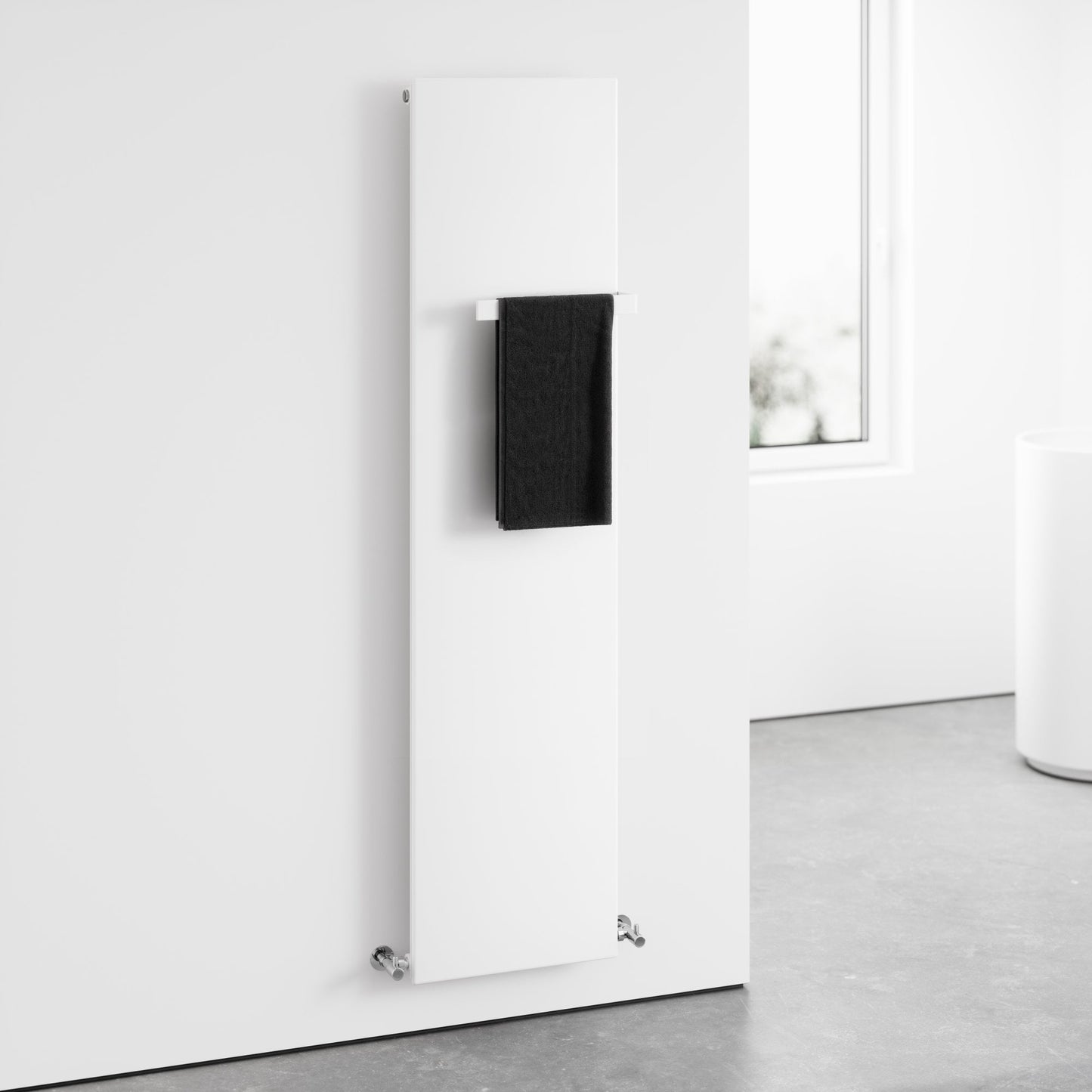 Bagno Matte White Designer Radiator