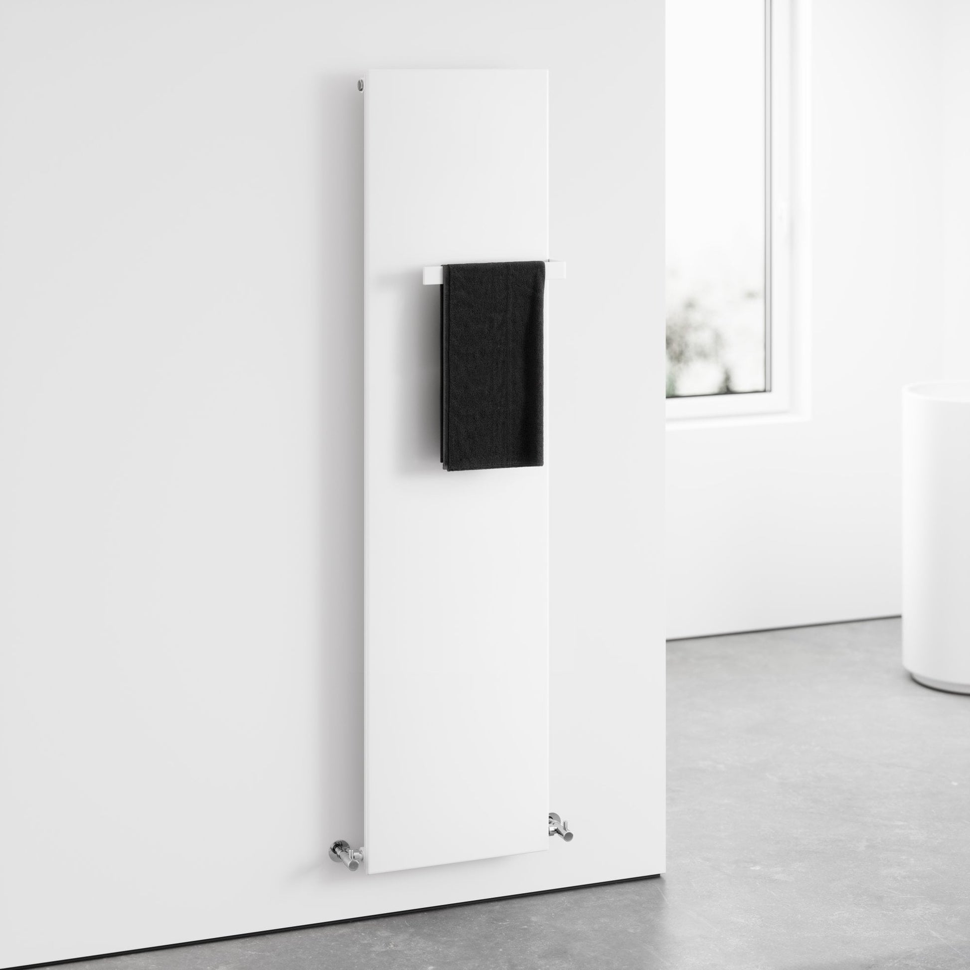 Bagno Matte White Designer Radiator