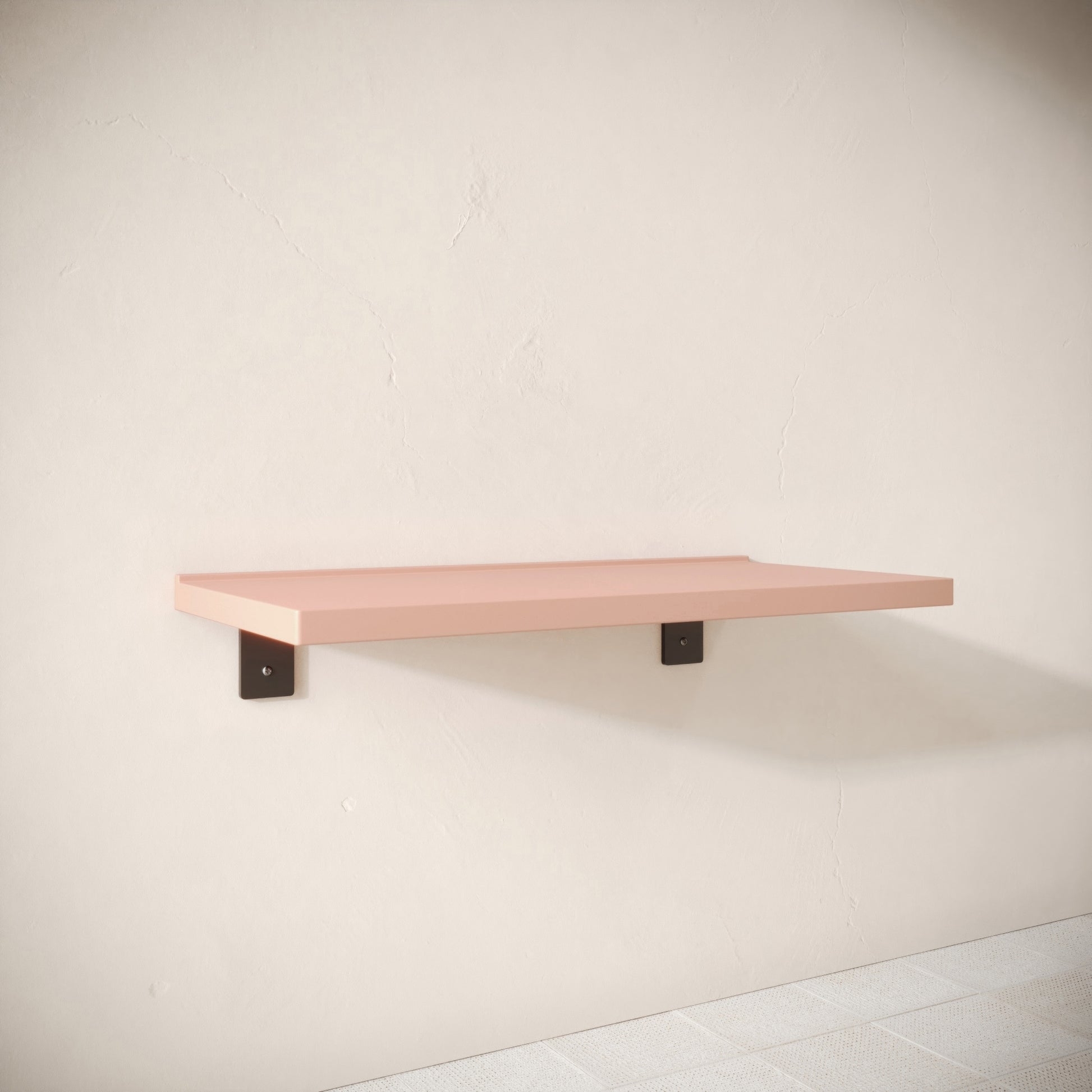 Bancone Blush Concrete Wall Mounted Countertop Shelf 1000mm