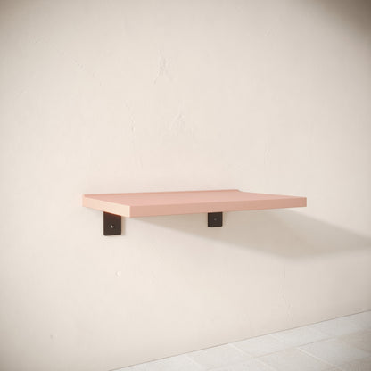 Bancone Blush Concrete Wall Mounted Countertop Shelf 800mm