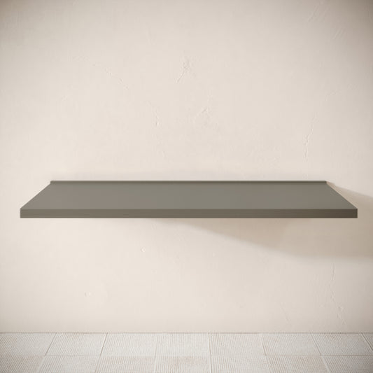 Bancone Oyster Concrete Wall Mounted Countertop Shelf 1400mm