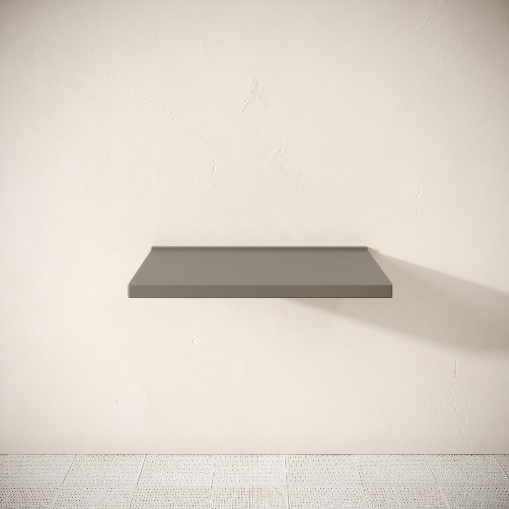Bancone Oyster Concrete Wall Mounted Countertop Shelf 800mm