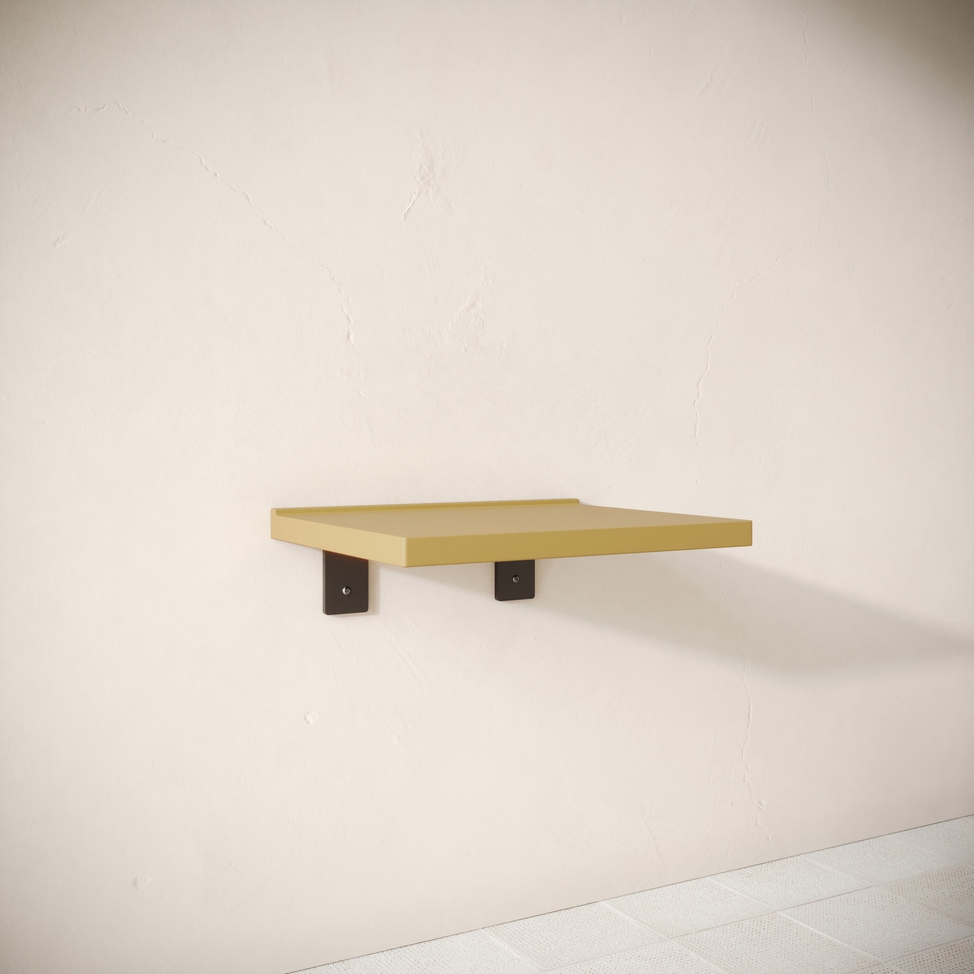 Bancone Saffron Concrete Wall Mounted Countertop Shelf 600mm