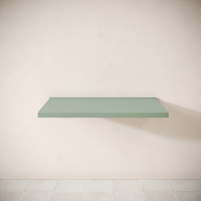 Bancone Seafoam Concrete Wall Mounted Countertop Shelf 1000mm