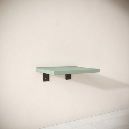 Bancone Seafoam Concrete Wall Mounted Countertop Shelf 600mm