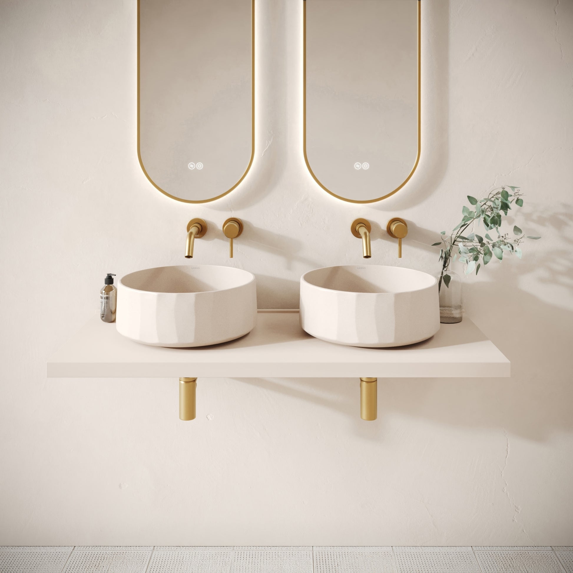 Bancone Shore Wall Mounted Countertop Shelf 1200mm