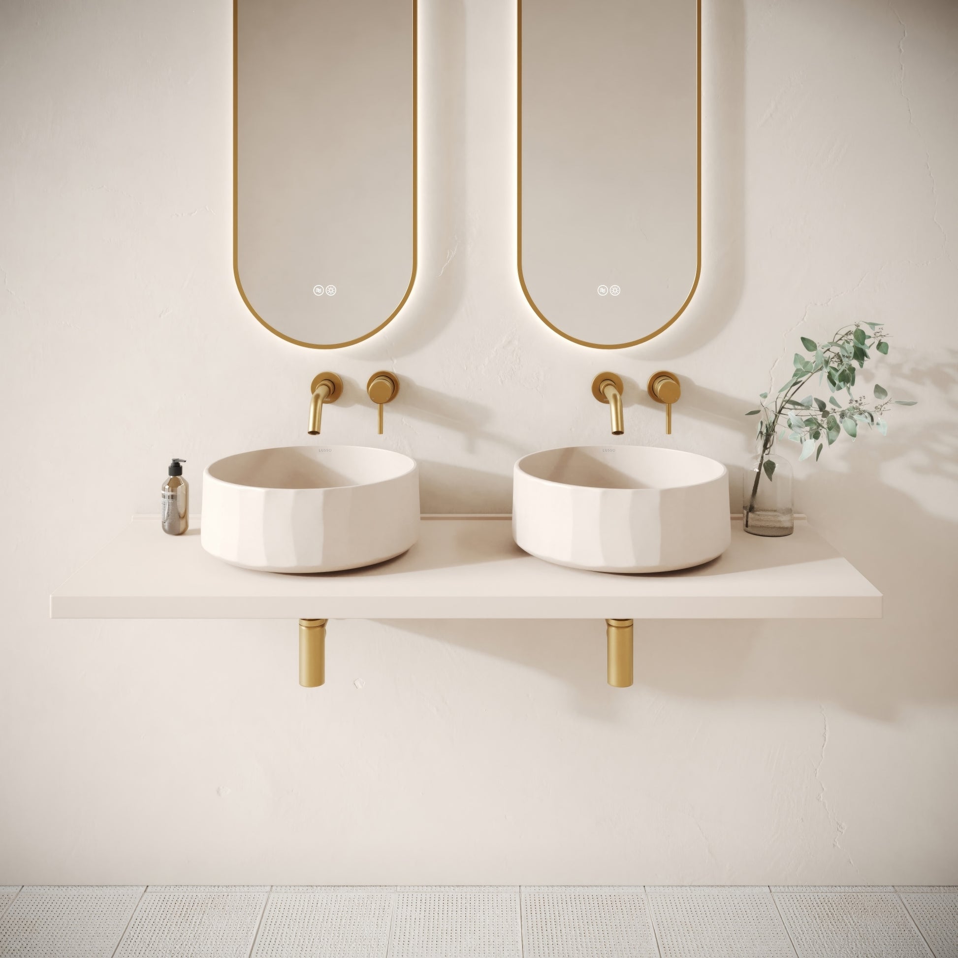 Bancone Shore Wall Mounted Countertop Shelf 1400mm