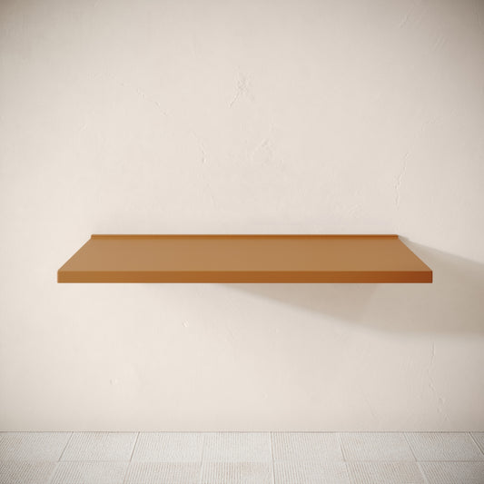 Bancone Sienna Concrete Wall Mounted Countertop Shelf 1200mm