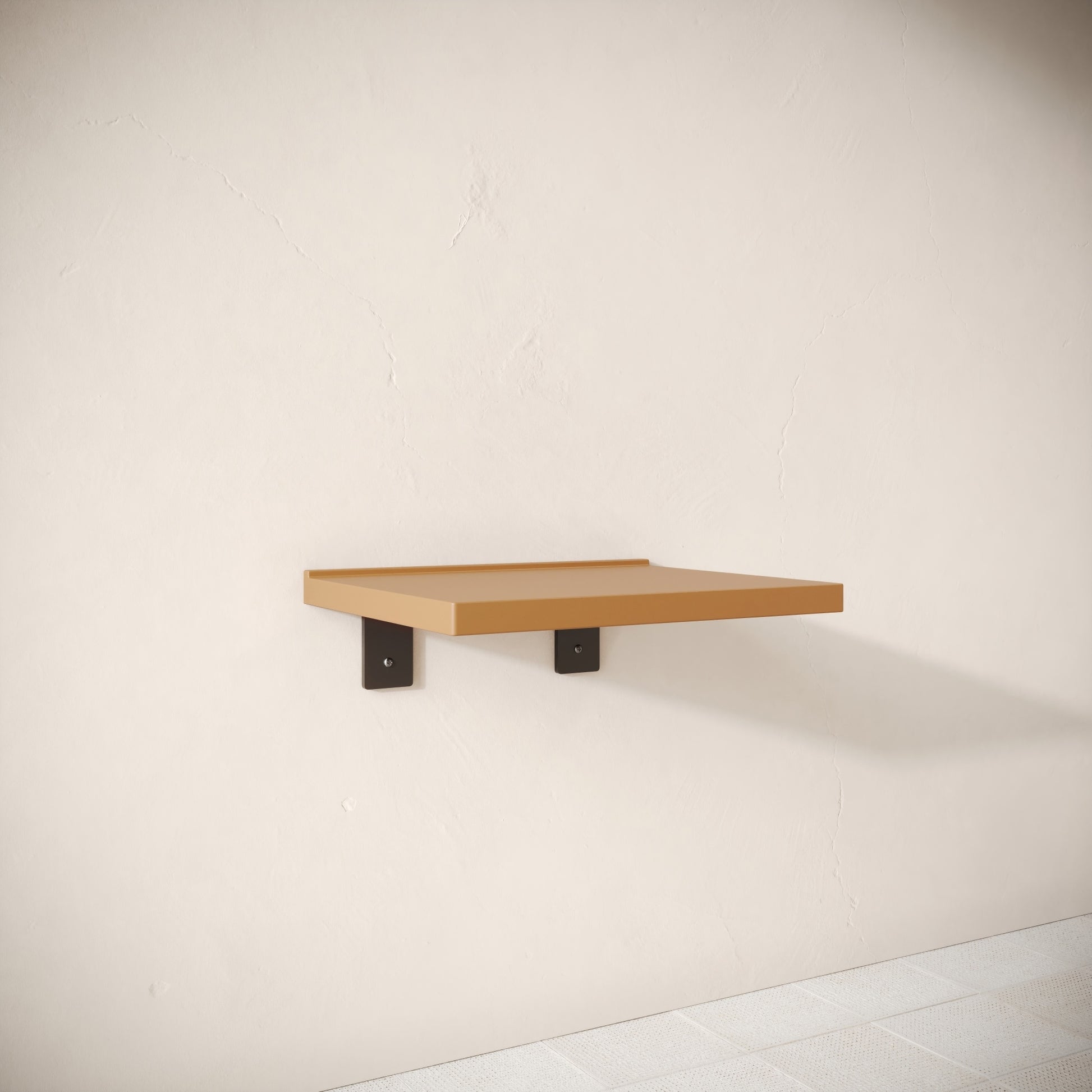 Bancone Sienna Concrete Wall Mounted Countertop Shelf 600mm