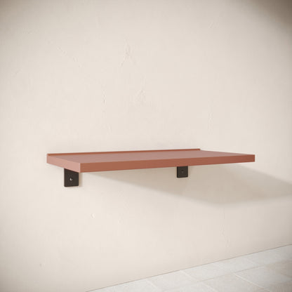 Bancone Terracotta Concrete Wall Mounted Countertop Shelf 1000mm
