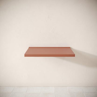Bancone Terracotta Concrete Wall Mounted Countertop Shelf 800mm
