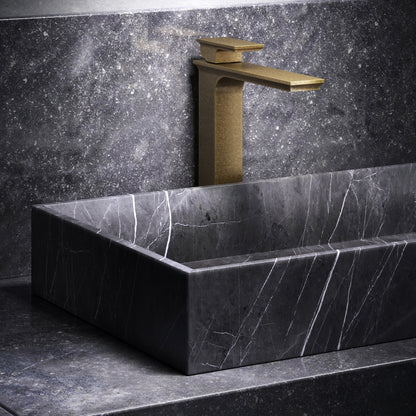 Baroque Aged Bronze Monobloc Tall Basin Mixer Tap