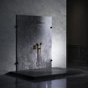 Baroque Aged Bronze Thermostatic Shower with Handheld