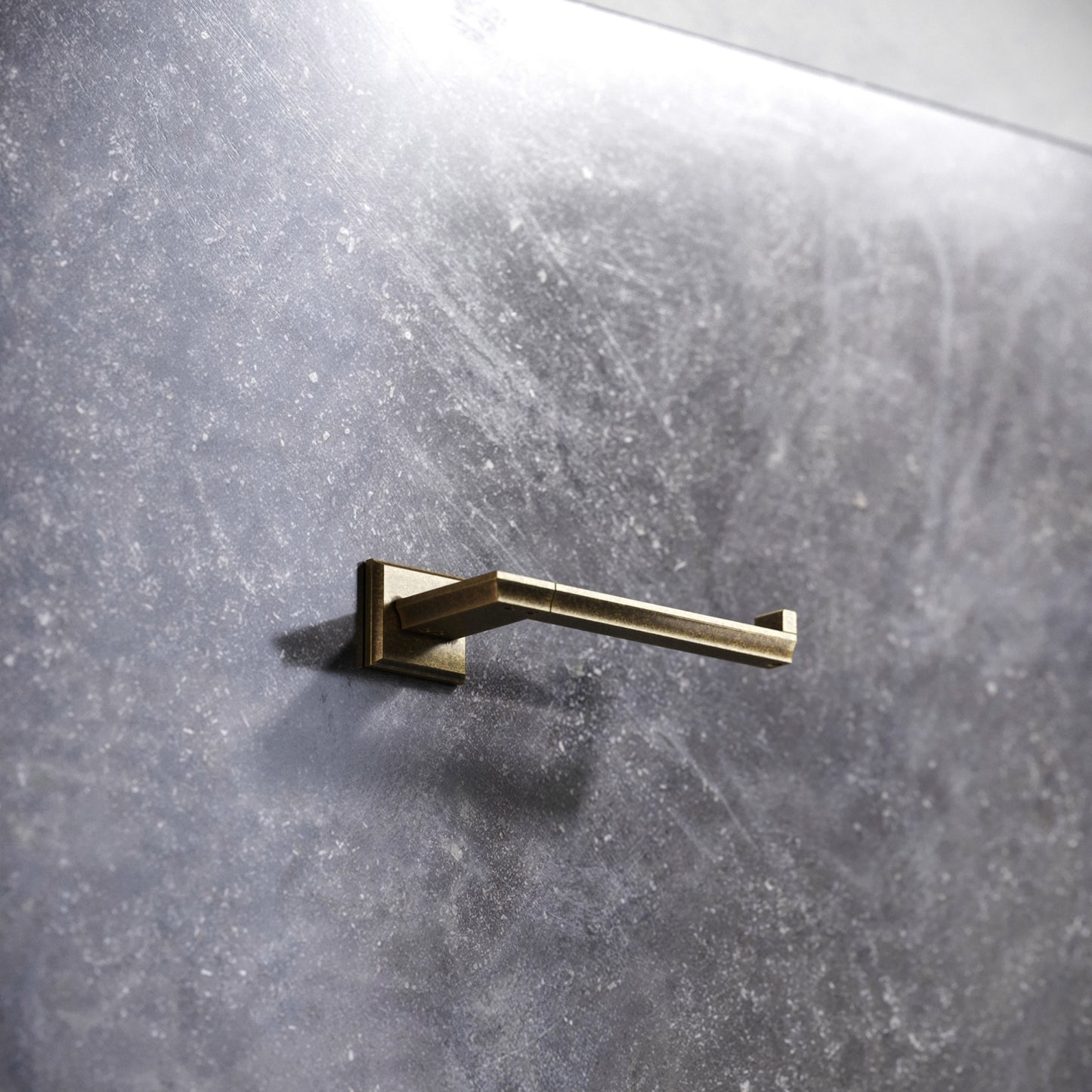 Baroque Aged Bronze Toilet Roll Holder
