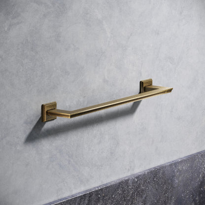 Baroque Aged Bronze Towel Bar Rail 600mm