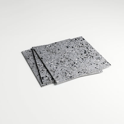 Bellazza Anthracite Terrazzo Porcelain Wall or Floor Tile 600 x 600mm
