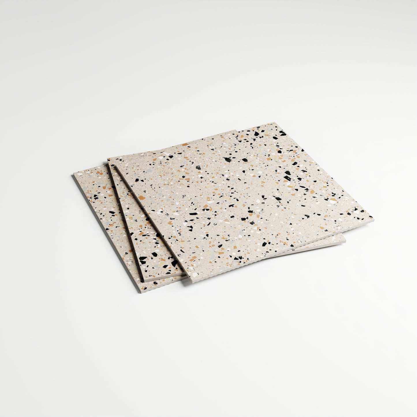 Bellazza Beige Terrazzo Porcelain Wall or Floor Tile 600 x 600mm
