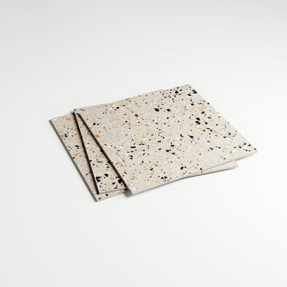 Bellazza Beige Terrazzo Porcelain Wall or Floor Tile 600 x 600mm