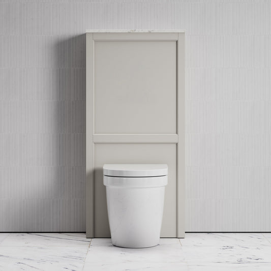 Berkeley Back to Wall Toilet and Matte Stone Claridge Housing