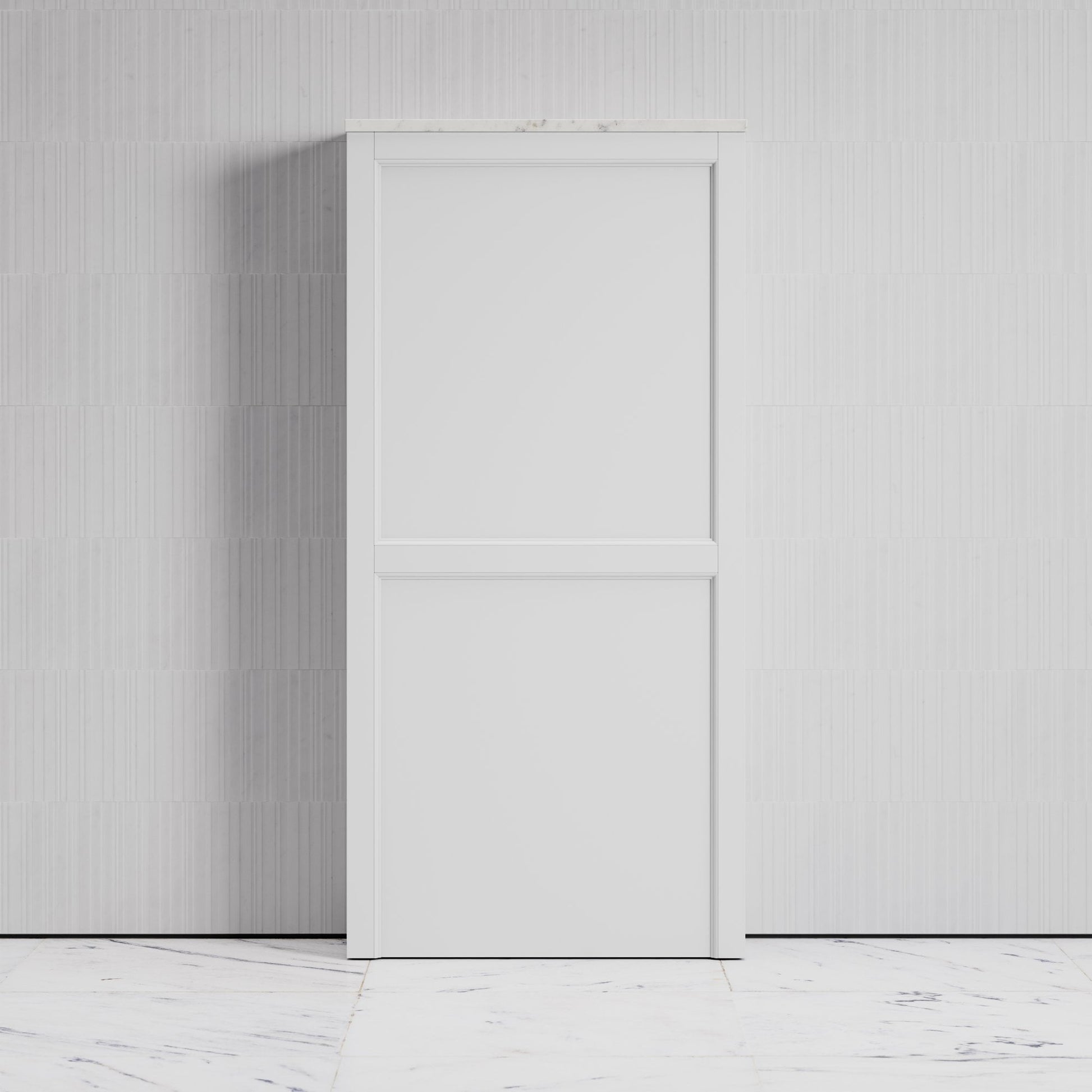 Berkeley Back to Wall Toilet and Matte White Claridge Housing