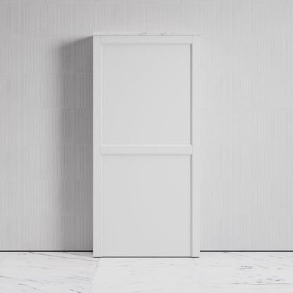Berkeley Back to Wall Toilet and Matte White Claridge Housing