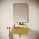 Blocco Saffron Concrete Wall Hung Basin 600mm