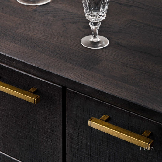 Bloomsbury Aged Bronze Pull Handle (140mm)