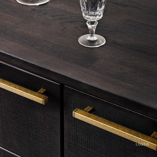 Bloomsbury Aged Bronze Pull Handle (203mm)