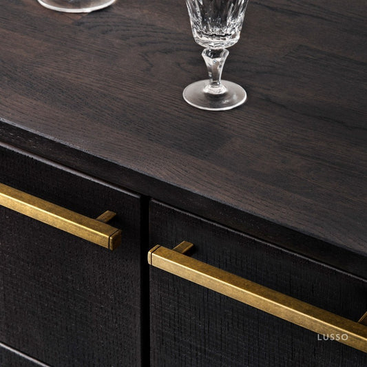 Bloomsbury Aged Bronze Pull Handle (235mm)