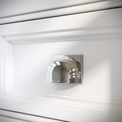 Brook Polished Nickel Cup Handle