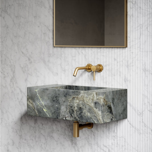 Calla Amazon Blue Marble Wall Hung Basin 700mm