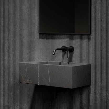 Calla Pietra Grey Marble Wall Hung Basin 700mm