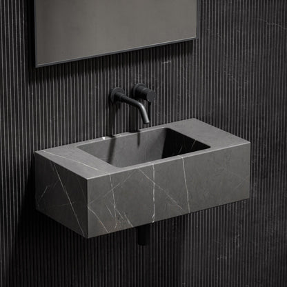 Calla Pietra Grey Marble Wall Hung Basin 700mm