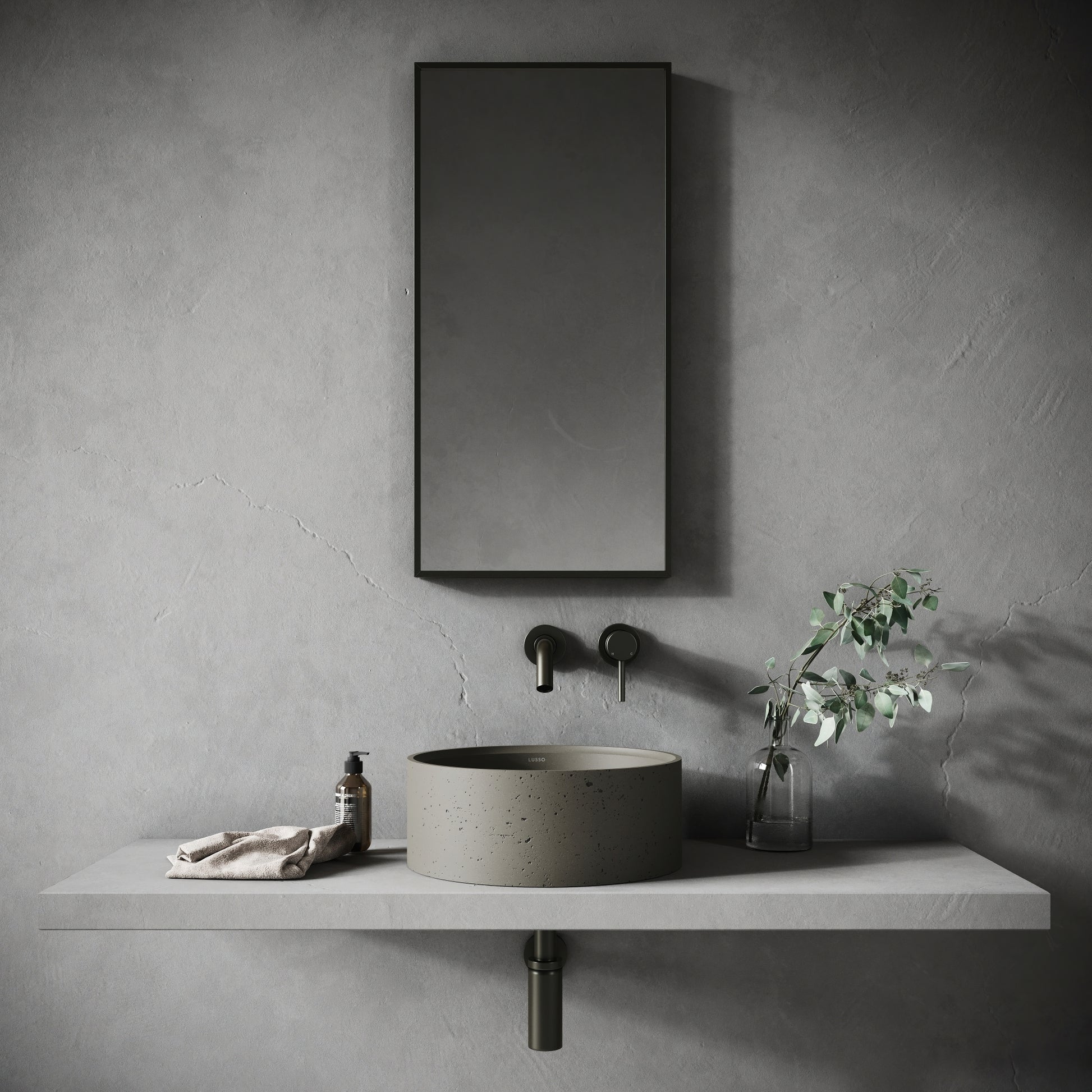 Callcott Concrete Countertop Basin 650mm