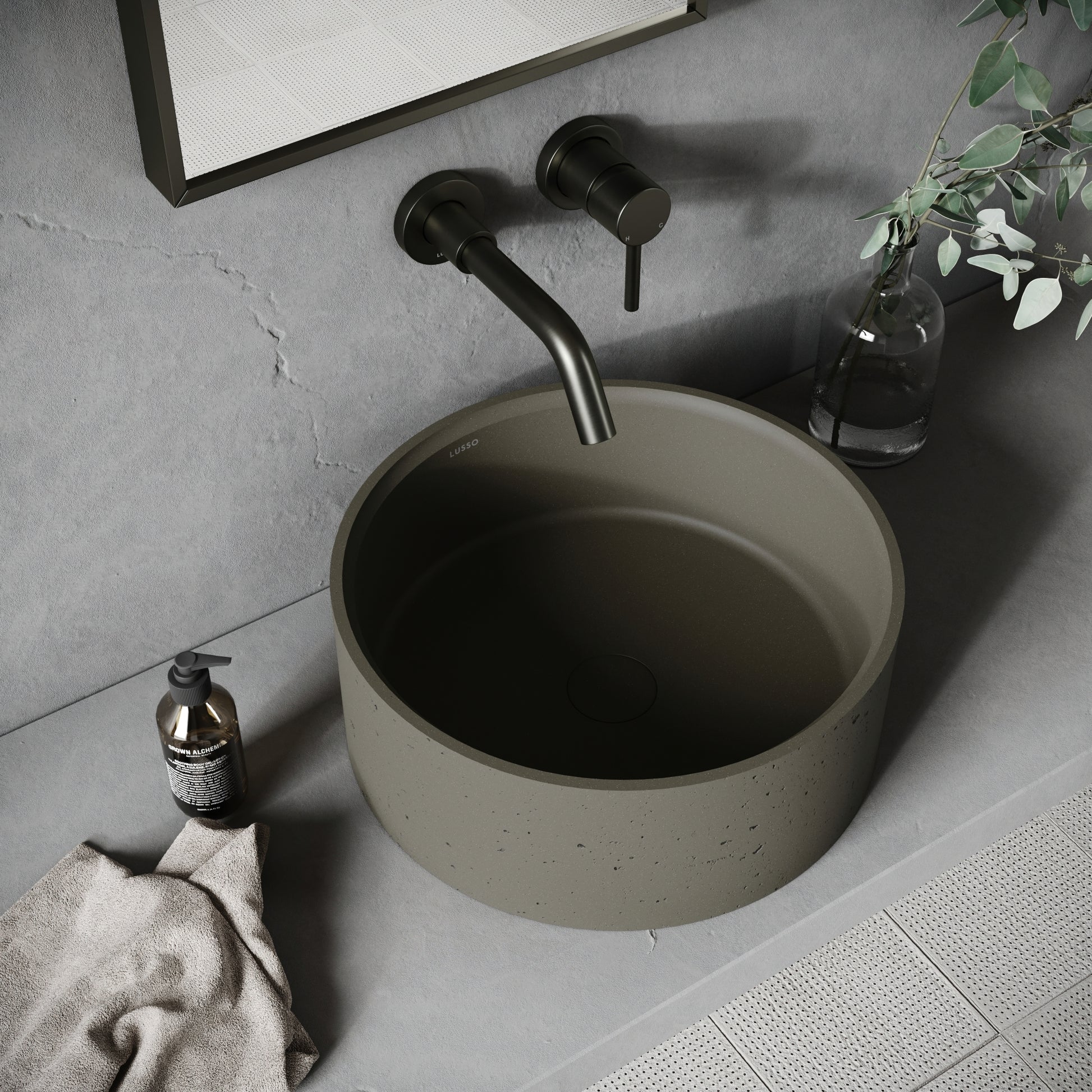Callcott Concrete Countertop Basin 650mm