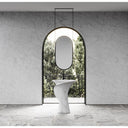 Canova Carrara Marble Pedestal Basin 700mm