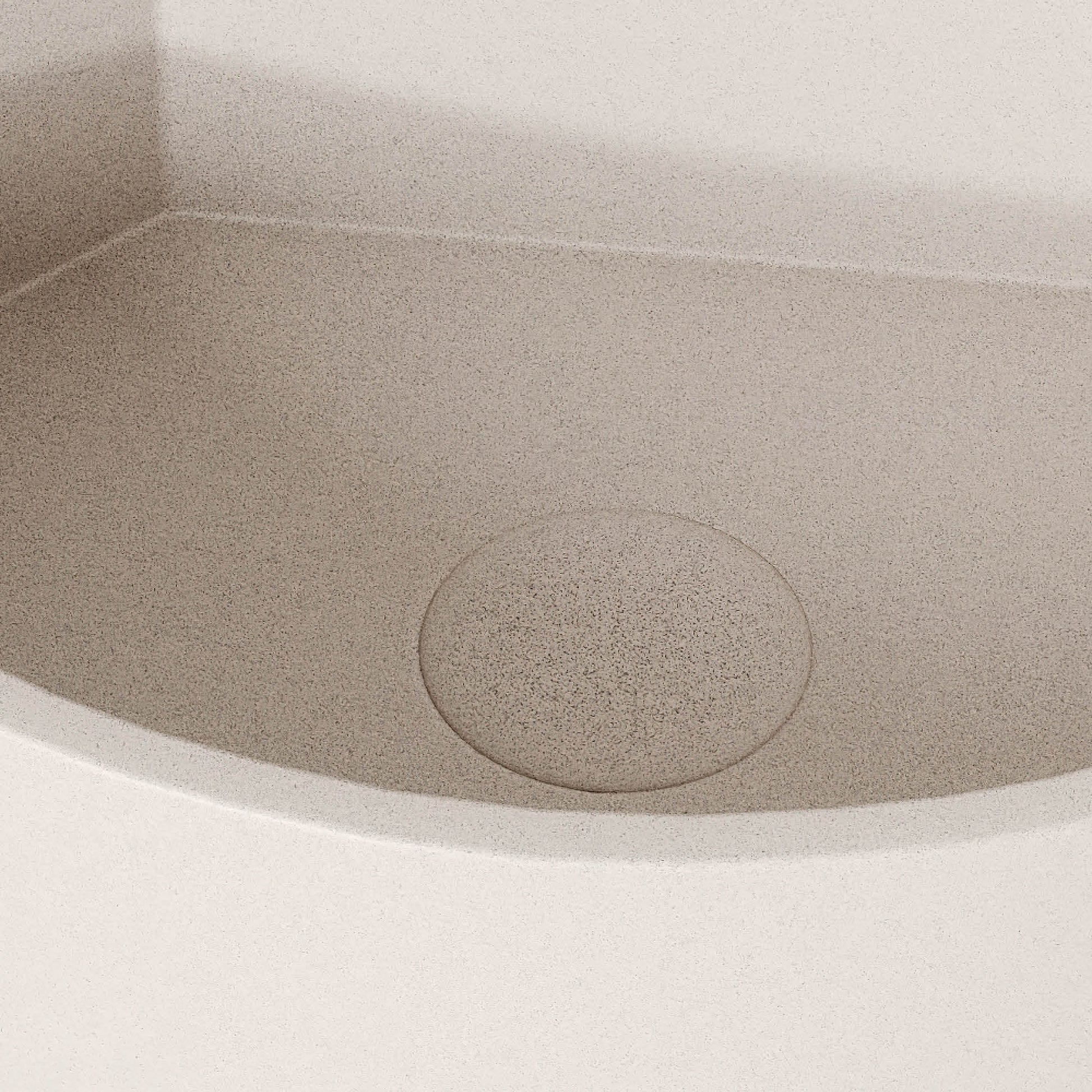 Cantiera Shore Concrete Wall Hung Corner Basin 300mm