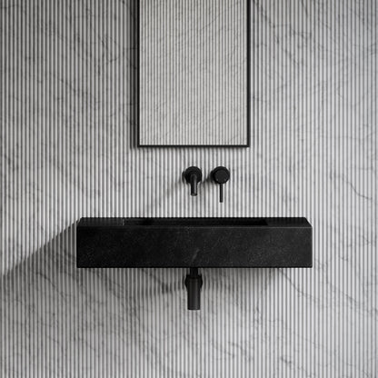 Capri Blue Limestone Marble Wall Hung Basin 800mm
